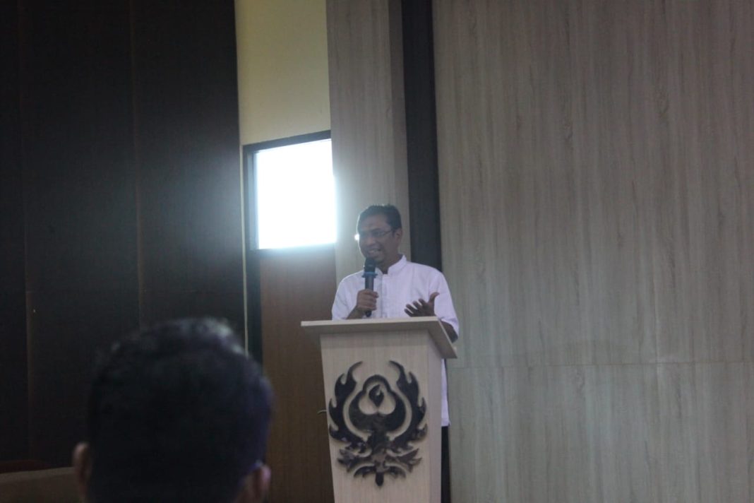 Ketua DPRD Kota Bandung, Teddy Rusmawan, turut hadir dalam acara pembukaan Rapat Pimpinan Daerah (Rapimda) II FSLDK Bandung Raya, Sabtu (24/6/2023). 
