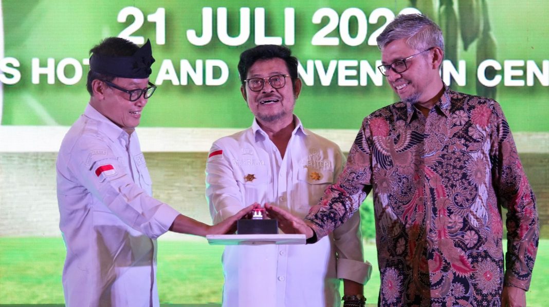Kementerian Pertanian meluncurkan Badan Usaha Pertanian Kampus (BUPK), Jumat (21/7/2023) di UNHAS Convention Center Makassar.