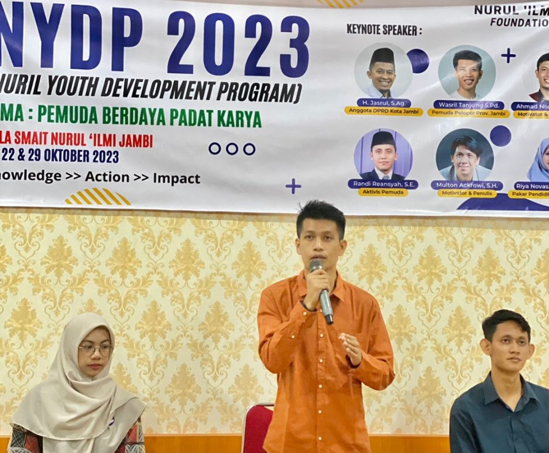 Selenggarakan NYDP, Wasril Tanjung: Kita Butuh Pemuda yang Mau Bergerak