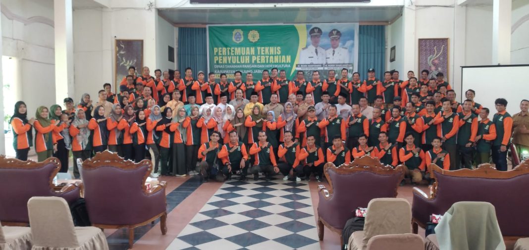 UPT Kementan Hadiri Temu Teknis Penyuluh Pertanian di Kabupaten Tanjung Jabung Timur Provinsi Jambi