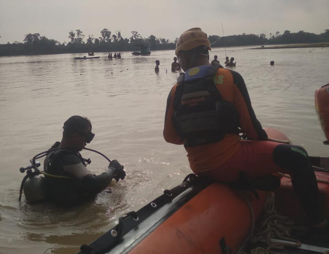 Bocah yang tenggelam di Sungai Batanghari Ditemukan Meninggal