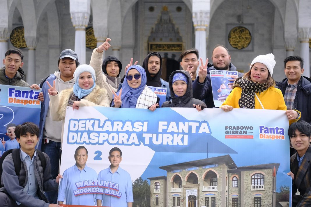 Deklarasi Relawan RUMI Turki Siap Solidkan Diaspora dan Menangkan Prabowo-Gibran di Luar Negeri