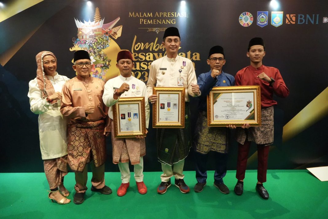 Membanggakan! Desa Tanjung Lanjut Muaro Jambi Raih Penghargaan Tingkat Nasional dari Kemendes PDTT