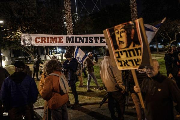 Protes Terhadap Pemerintahan Netanyahu, Ribuan Warga Israel Turun ke Jalan Desak Percepatan Pemilu