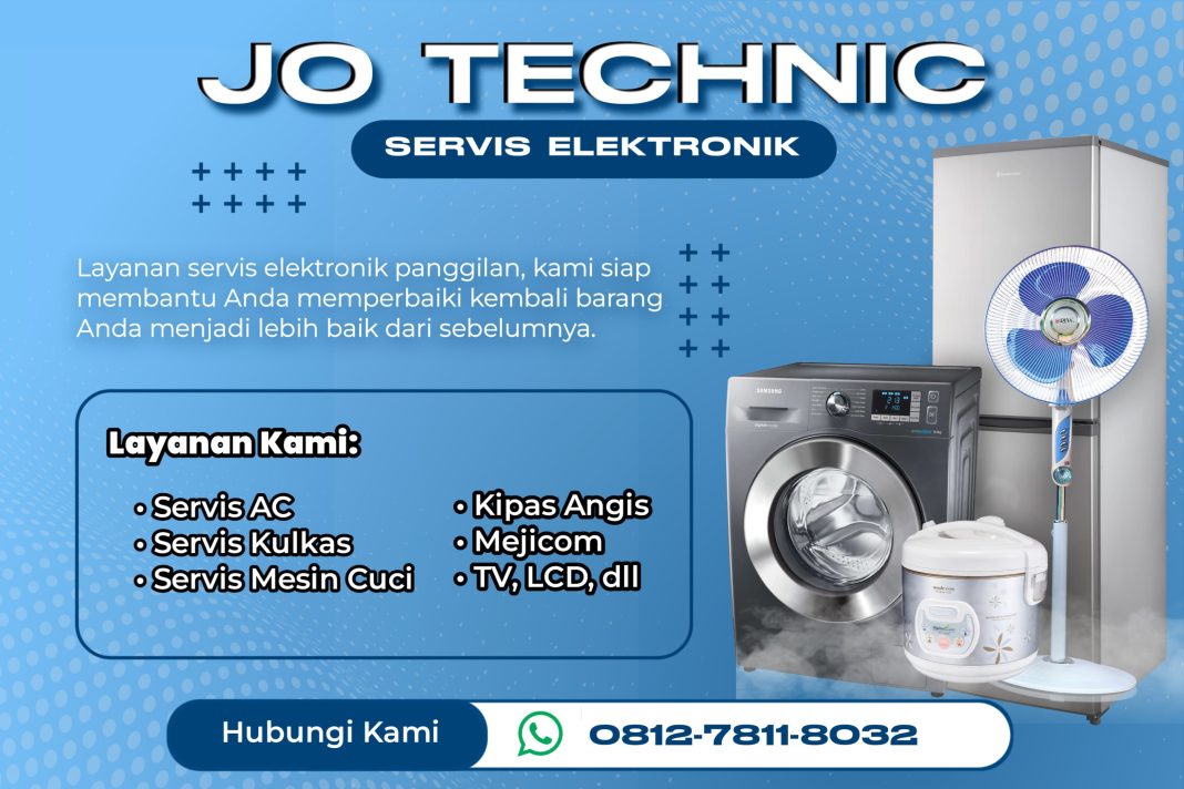 Mengenal Jo Technic, Tempat Servis Elektronik Murah dan Berkualitas di Jambi