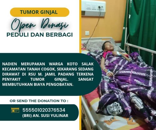 Bantu Nadien Sembuh dari Tumor Ginjal, IMTC Jambi Buka Donasi