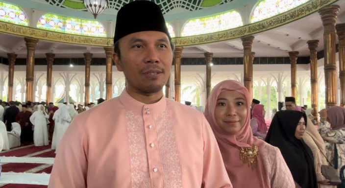 Ketua DPRD Jambi Hadiri Pernikahan Putri Sulung Gubernur Jambi