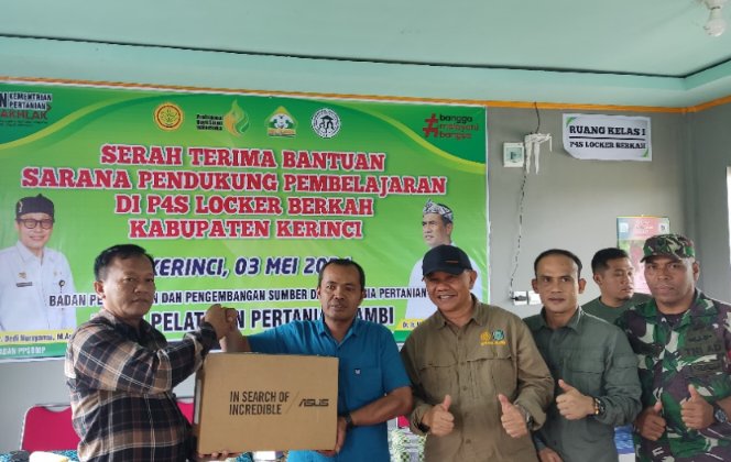 Kementan Dukung Pengembangan P4S di Jambi Lewat Sarana Prasarana Pembelajaran