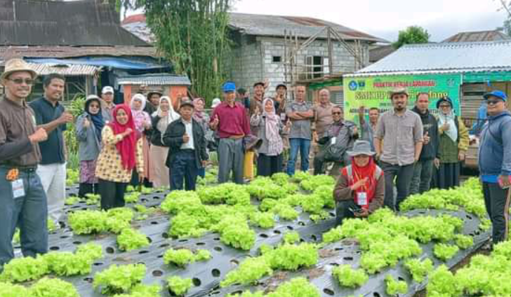 Fokus Pengembangan Produk Hortikultura, P4S Binaan Kementan di Solok Terima Kunjungan Lapangan Peserta Pelatihan