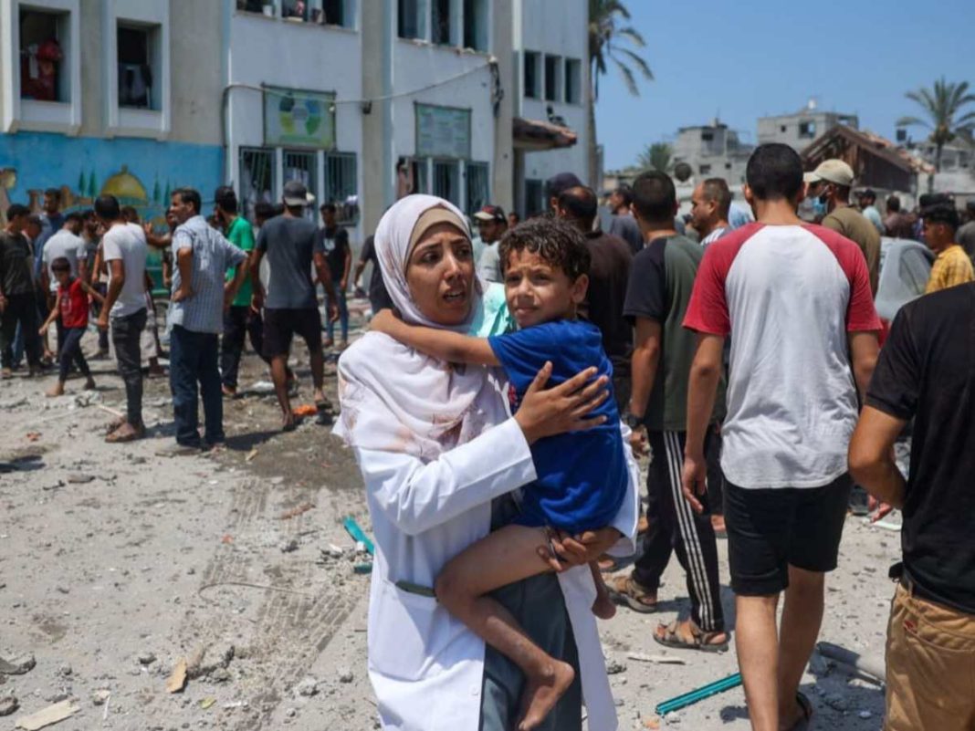 Serangan Israel Terhadap Sekolah Tewaskan 30 Orang, Banyak Anak-anak Jadi Korban