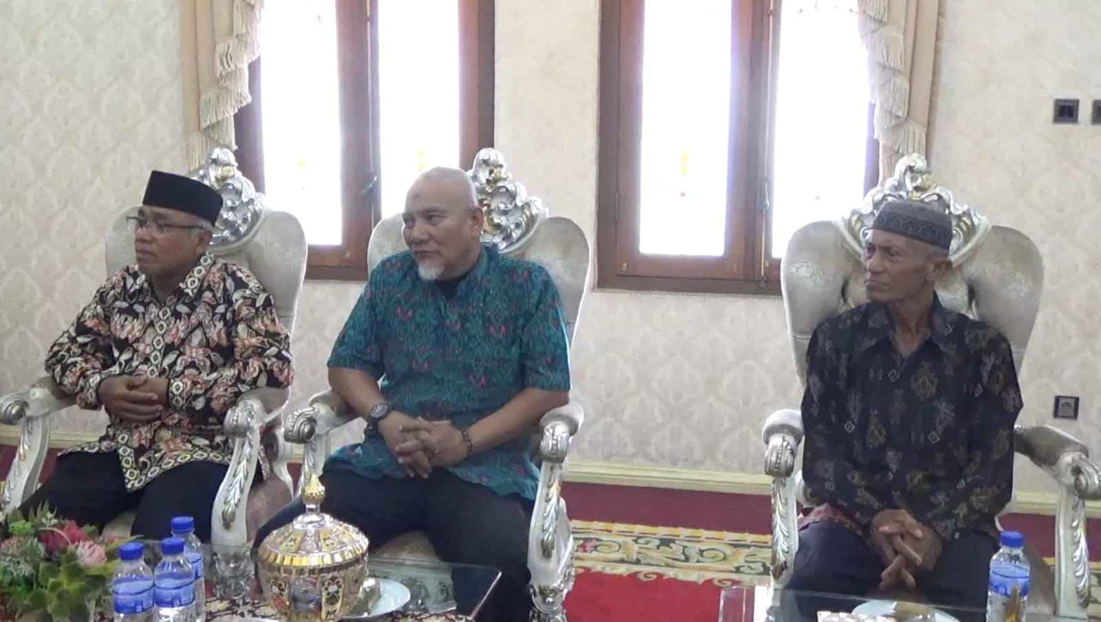 Didampingi HBA, Gubernur Al Haris Terima Kunjungan Audiensi 3 Calon Penerima Satyalancana DDS