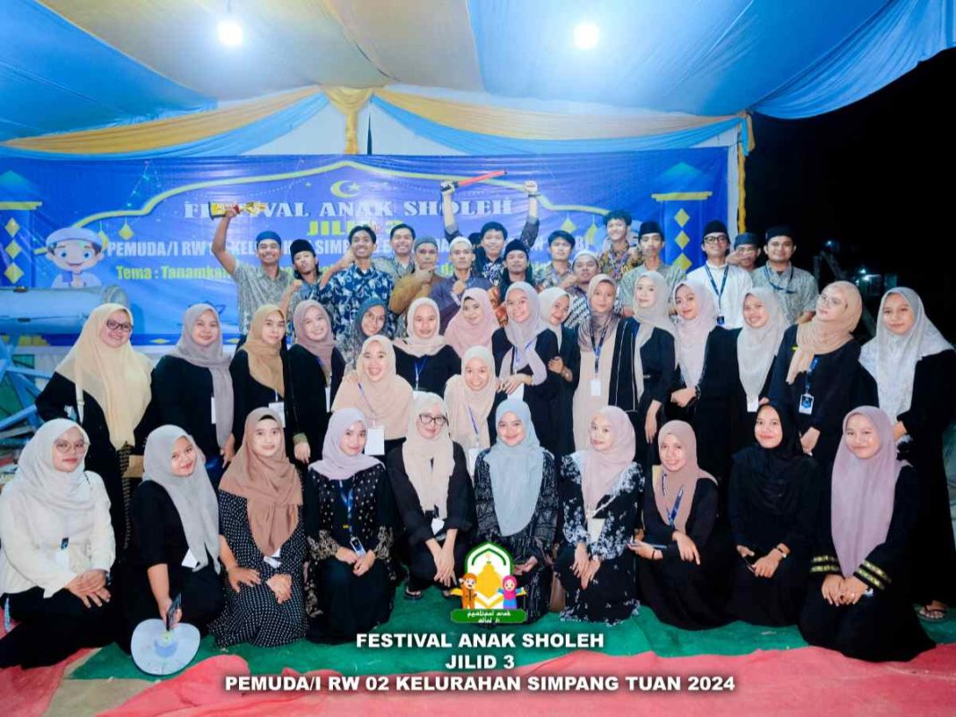 Semarak Festival Anak Sholeh Kelurahan Simpang Tuan Bersama Kukerta Posko 72 UIN STS Jambi 