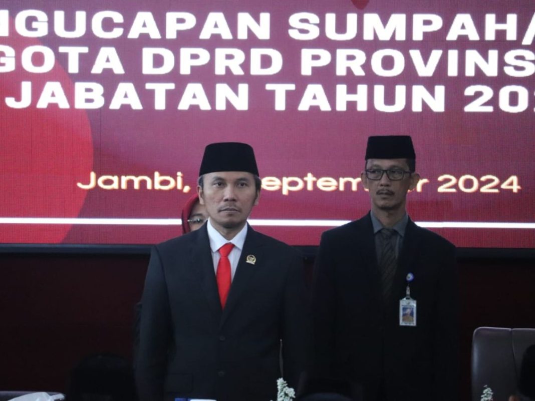 Resmi Dilantik, Ini Daftar 55 Anggota DPRD Provinsi Jambi Periode 2024-2029