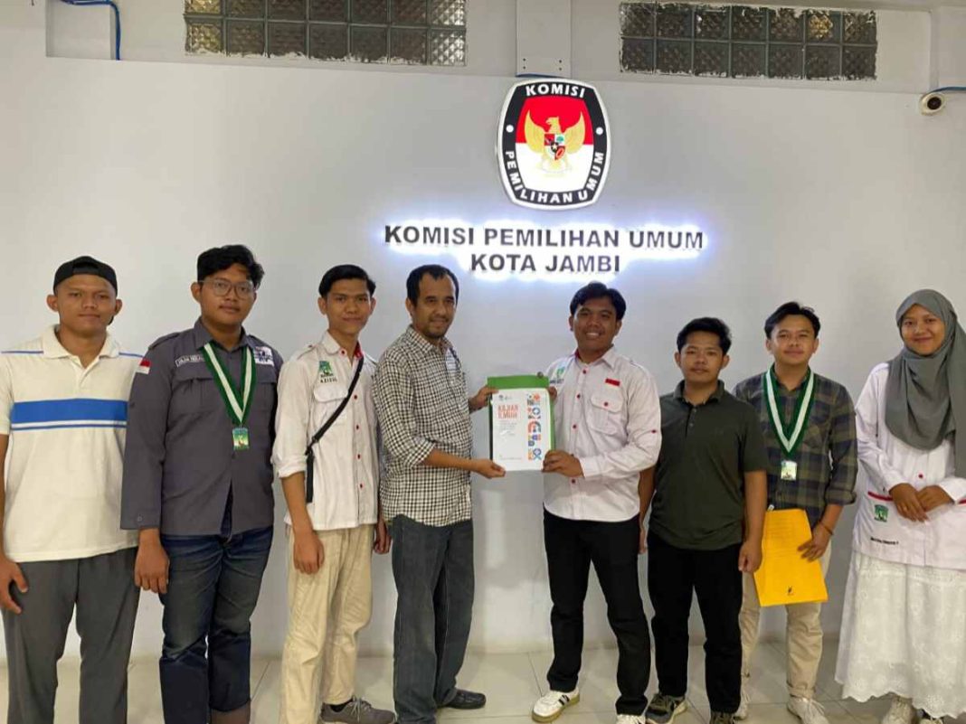 Audiensi dengan KPU, KAMMI Daerah Kota Jambi Angkat Isu Seputar Sampah APK