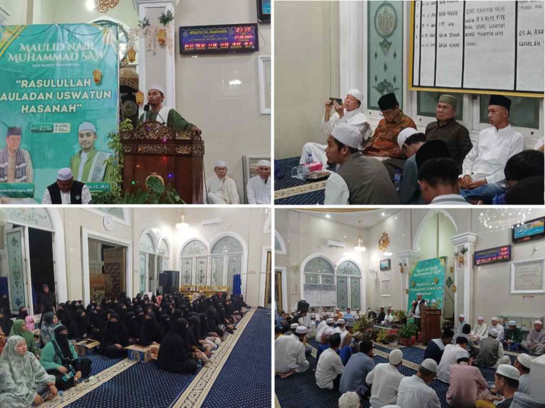 Maulid Nabi 1446 H di Masjid Al Hasanah, Panitia Angkat Tema Rasulullah Sebagai Tauladan Uswatun Hasanah