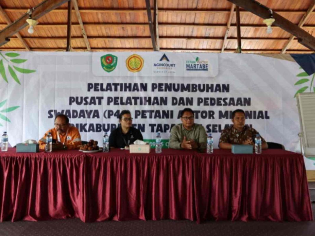 UPT Kementan Kolaborasi dengan PT Agincourt Resources dalam Penumbuhan P4S di Kabupaten Tapanuli Selatan