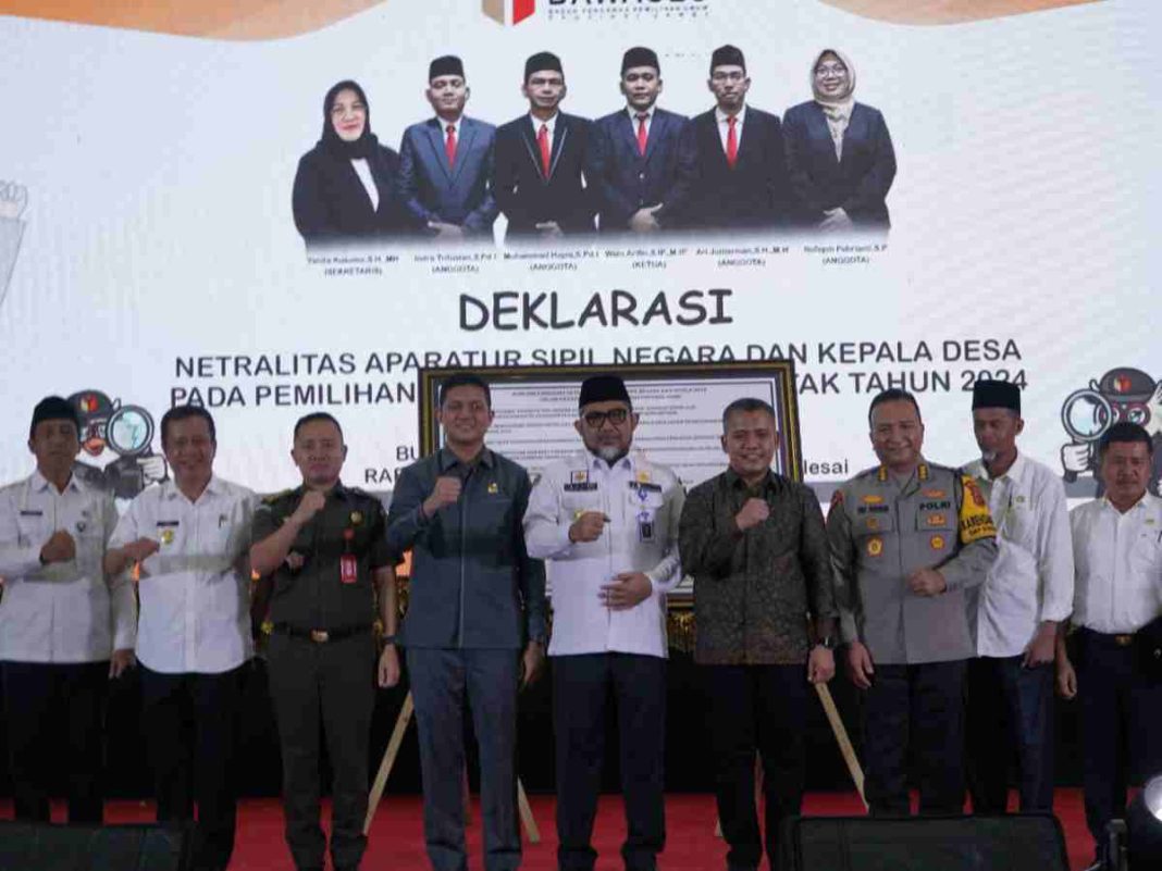 Ketua DPRD Hafiz Ingatkan ASN dan Kades Netral