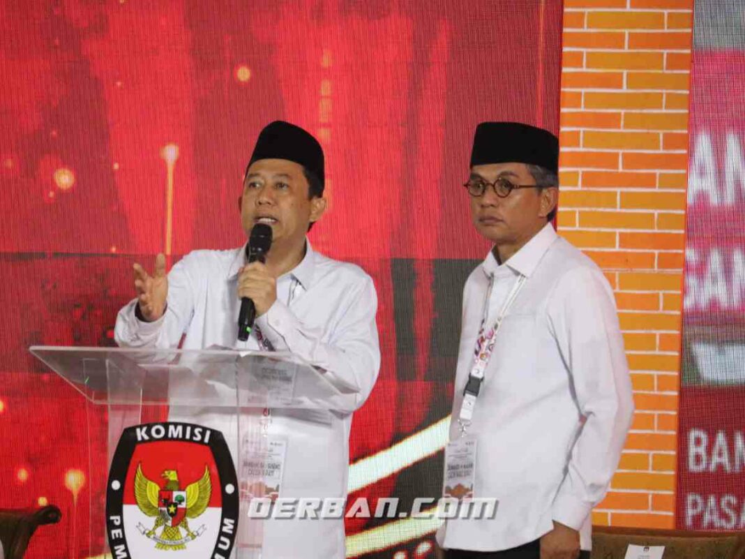 Debat Kandidat Pilbup Muaro Jambi, Paslon BBS-Jun Sampaikan Visi-Misi dengan Tegas