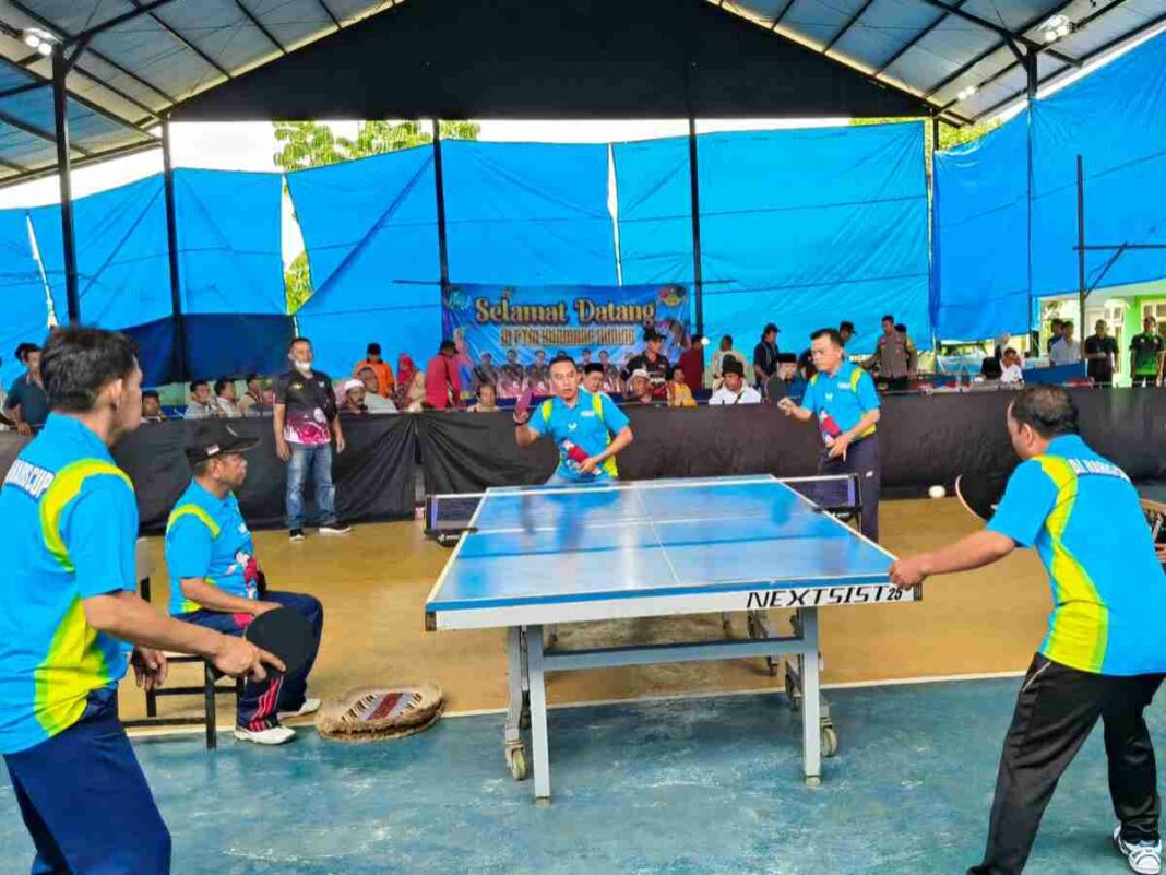 Turnamen Tenis Meja Al Haris Cup Kuamang Kuning Disambut Antusias Pecinta Pingpong Jambi