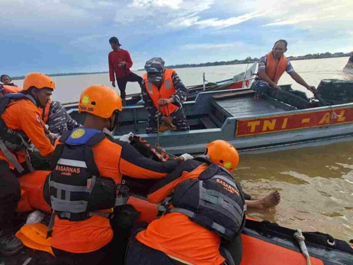 Korban Tenggelam di Sungai Berbak Ditemukan Tak Bernyawa Setelah Dua Hari Pencarian