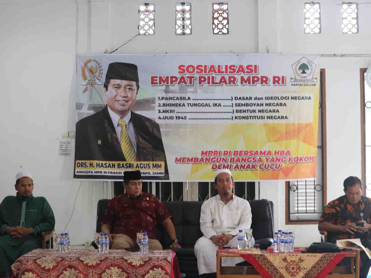 HBA Gelar Sosialisasi Empat Pilar di Ponpes Ummahatul Mukminin Al-Hasanah Kota Jambi