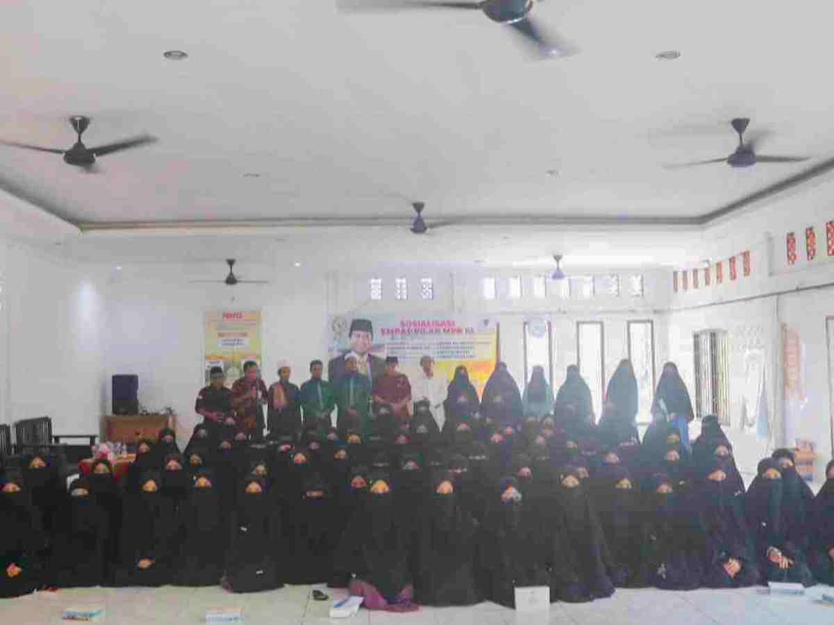 HBA Gelar Sosialisasi Empat Pilar di Ponpes Ummahatul Mukminin Al-Hasanah Kota Jambi