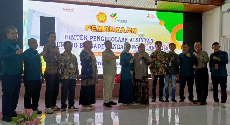 Gelar Bimtek Pengelolaan Alsintan Mendukung Brigade Pangan, Ini Pesan Kepala UPT Kementan di Jambi