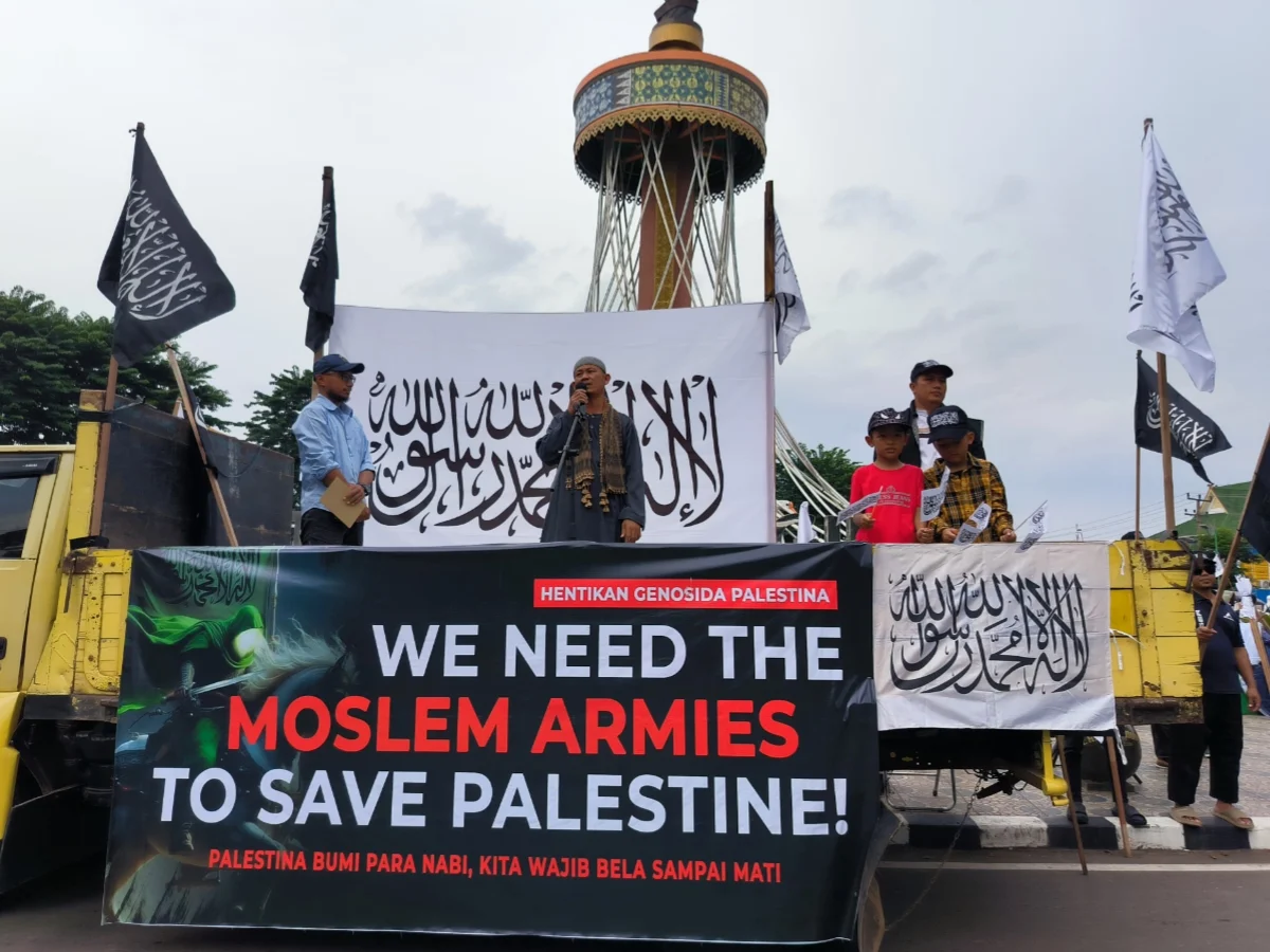 Aksi Bela Palestina di Jambi: Satu Umat, Satu Perjuangan
