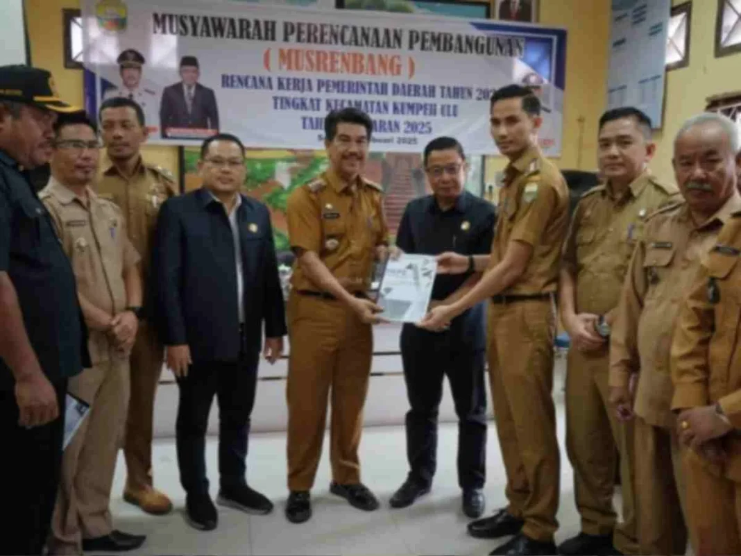 PJ Bupati Muaro Jambi Menghadiri Musrenbang Kecamatan Kumpeh Ulu