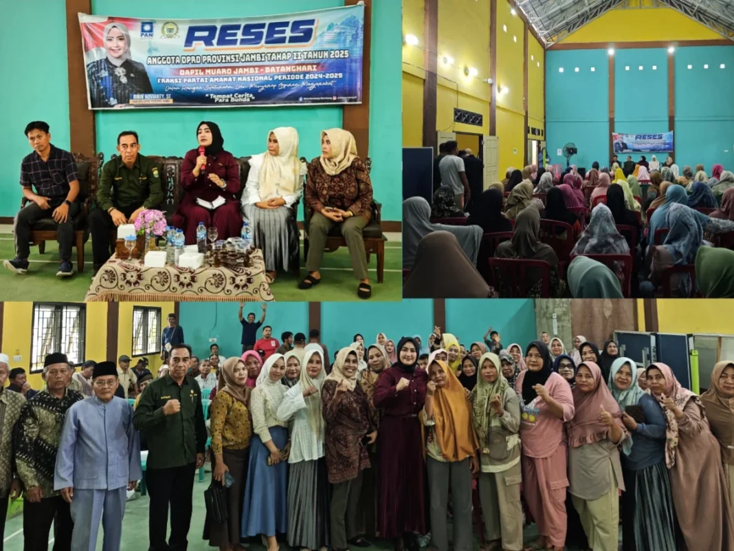 Reses di Senaung, Ririn Novianty Terima Keluhan Soal Jalan Rusak