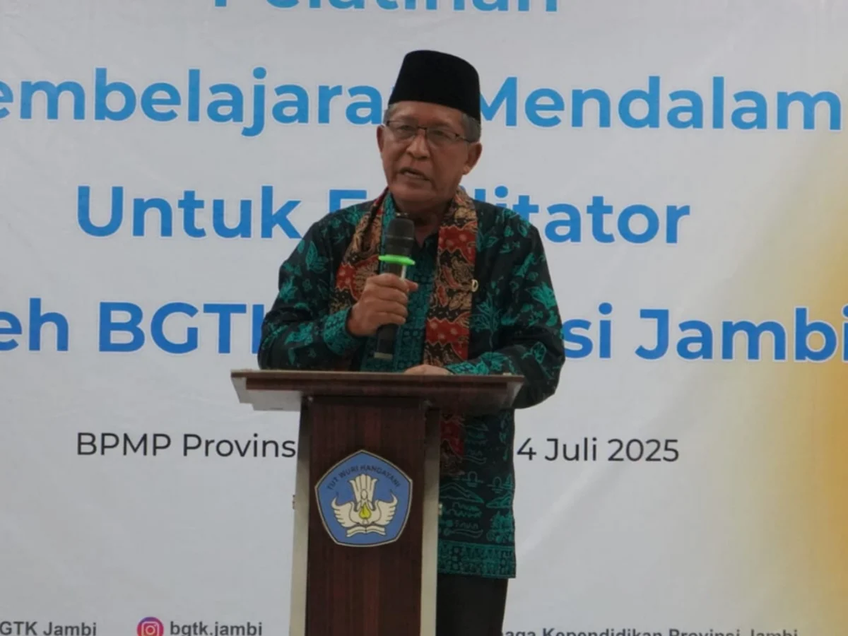 Wagub Sani: Pelatihan Pembelajaran Mendalam Persiapkan Fasilitator Sebagai Agen Perubahan