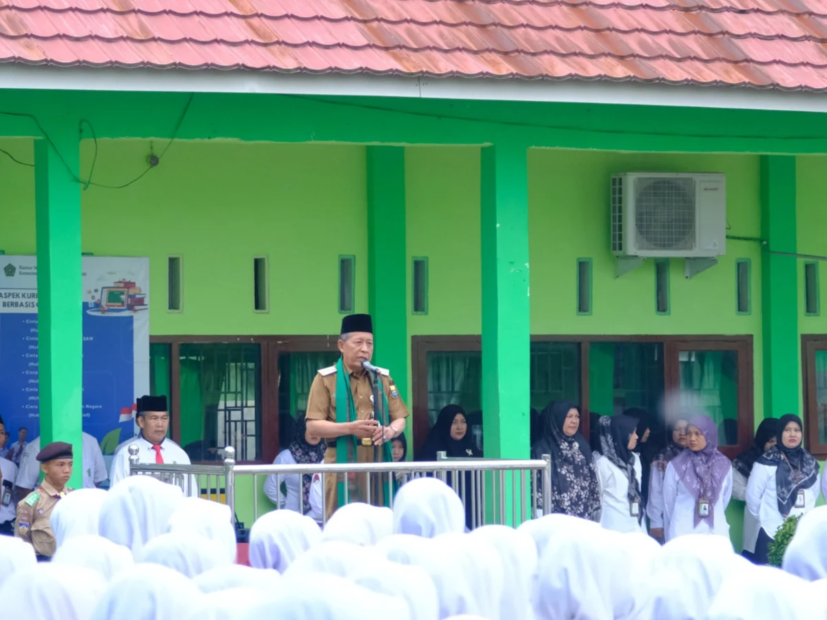 Wagub Sani Hadiri Pembukaan Matsama MAN 3 Kota Jambi: Ajak Siswa Baru Gali Potensi dan Semangat Belajar