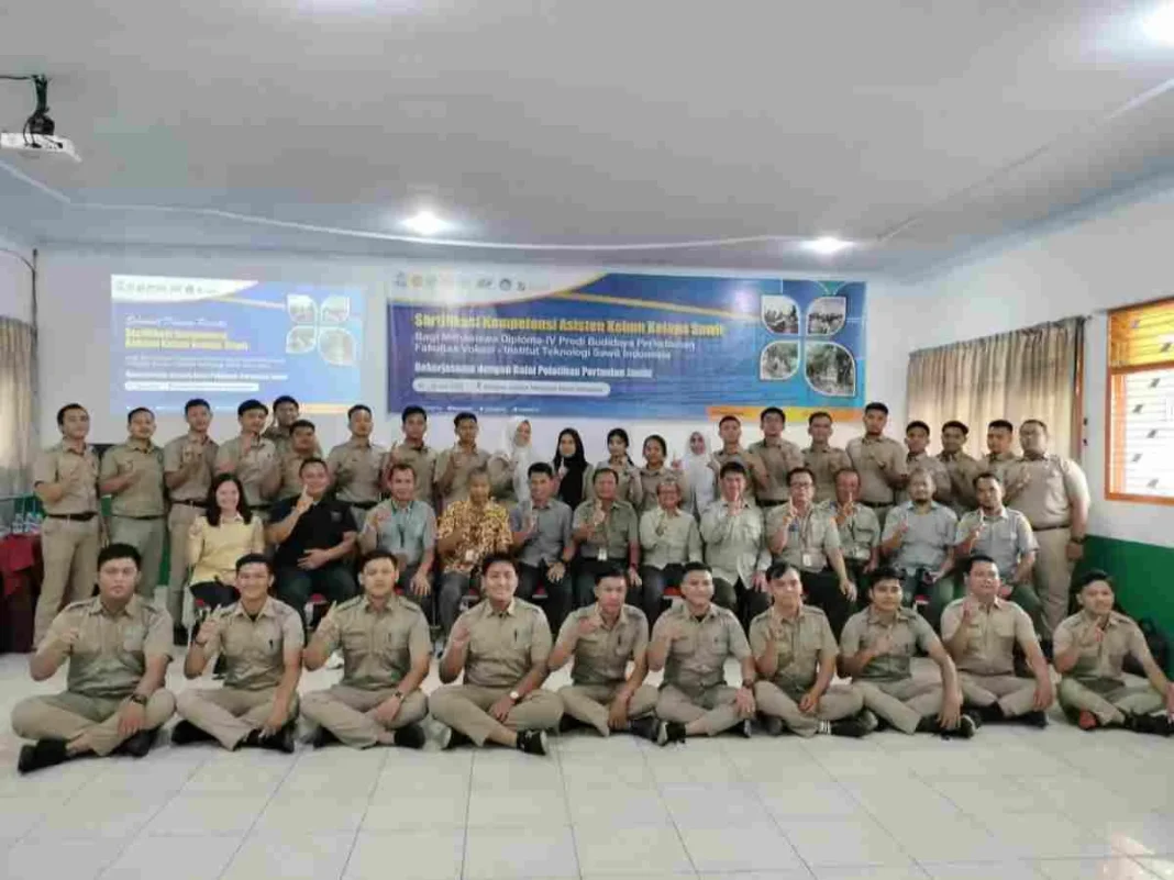 UPT Kementan Laksanakan Sertifikasi Kompetensi di Institute Teknologi Sawit Indonesia (ITSI) Medan