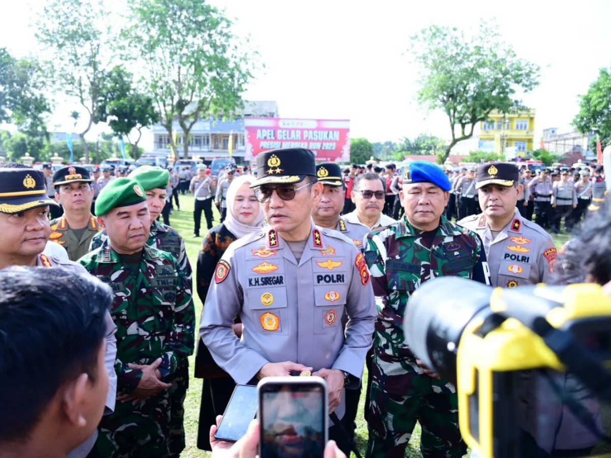 Presisi Merdeka Run 2025, Polda Jambi Siagakan Personel Sejak Dini Hari