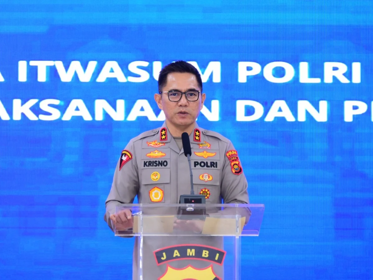 Kapolda Jambi Buka Taklimat Awal Audit Kinerja Itwasum Polri Tahap II TA 2025