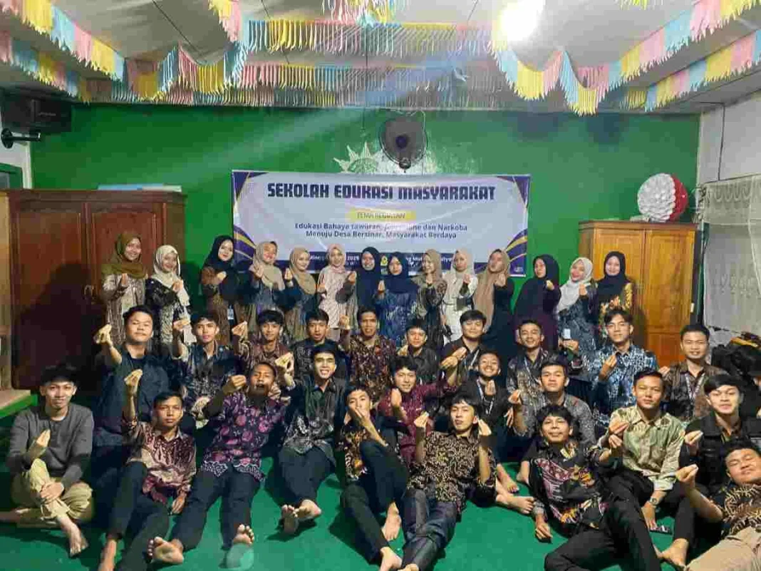 Pemuda Sebukar Kolaborasi dengan KKN IAIN Kerinci Edukasi Remaja Bahaya Tawuran, Narkoba, dan Judi Online