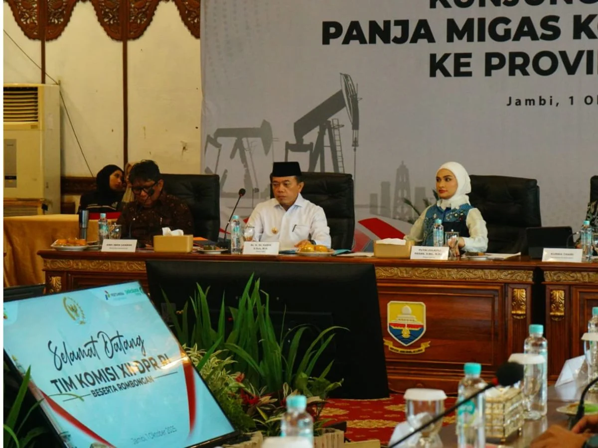 Gubernur Al Haris Terima Kunker Panja Migas Komisi XII DPR RI