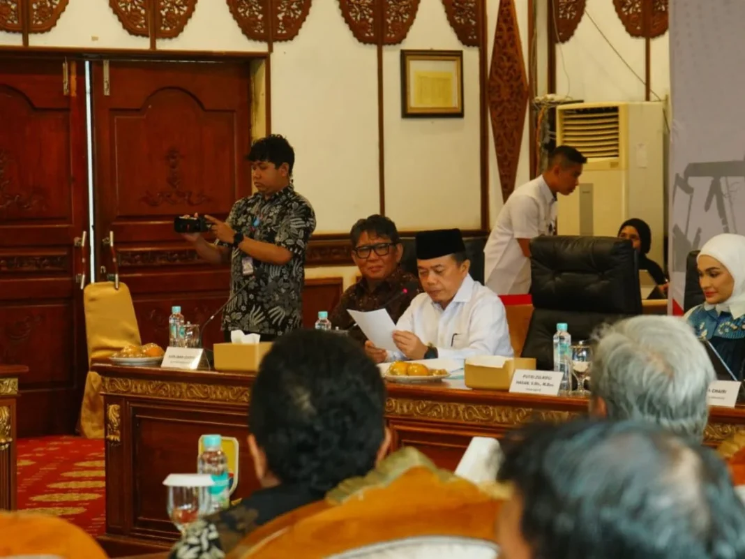 Gubernur Al Haris Terima Kunker Panja Migas Komisi XII DPR RI