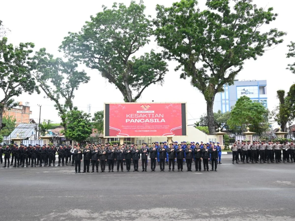 Polda Jambi Gelar Upacara Hari Kesaktian Pancasila, Kapolda Tekankan Pengamalan Nilai Luhur