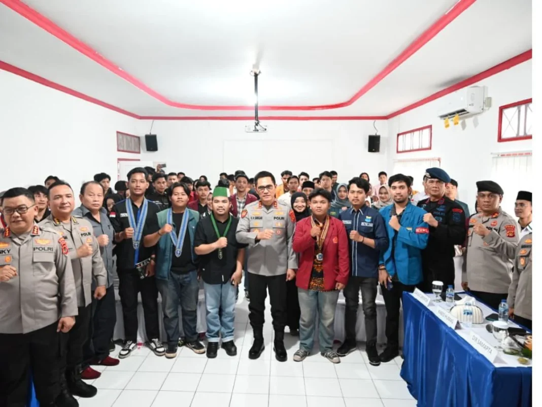 Kapolda Jambi Silaturahmi dengan Organisasi Mahasiswa dan OKP Bahas Isu Keamanan Daerah