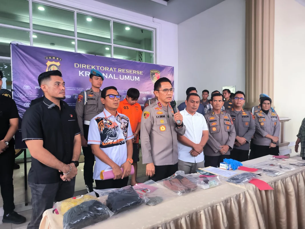 Ditreskrimum Polda Jambi Ungkap Kasus Pembunuhan Bermotif Pencurian Mobil, Pelaku Ditangkap di Palembang