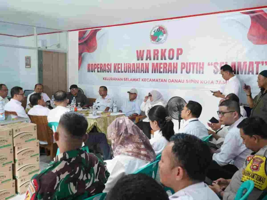 Marsda TNI Eko Dono Indarto Puji Perkembangan Koperasi Merah Putih di Provinsi Jambi