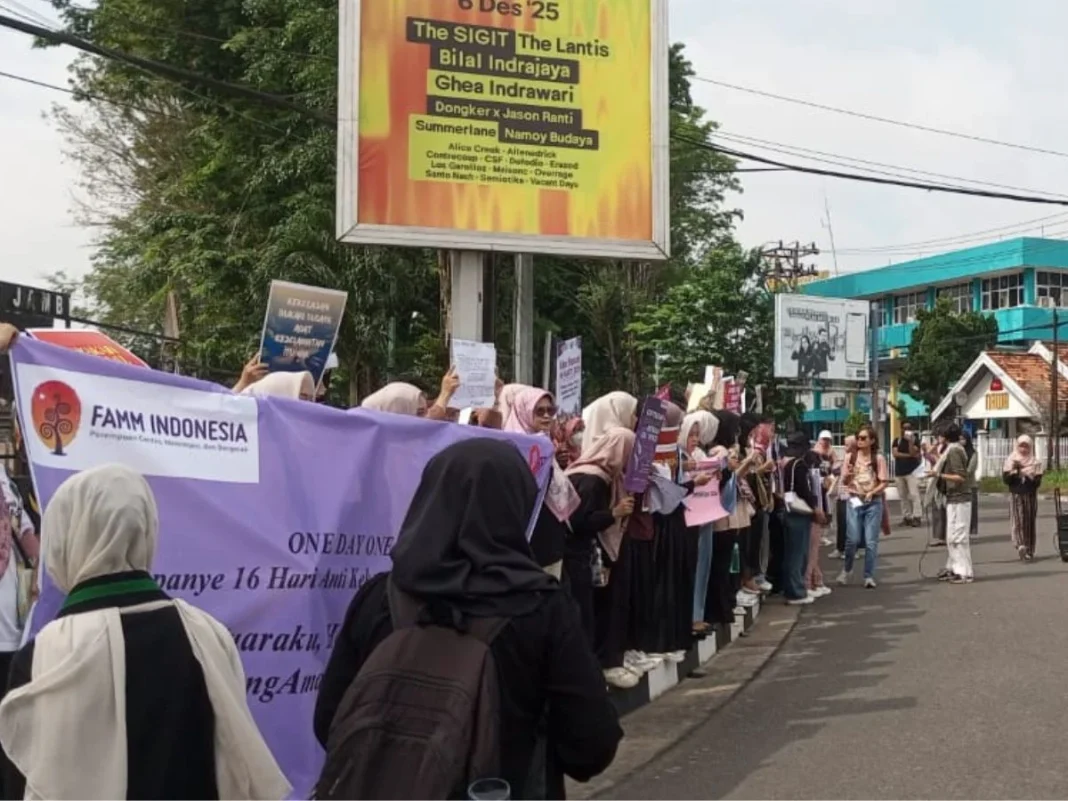16 HAKTP Jambi 2025: Long March dan Aksi Publik Serukan Perlindungan Penyintas Kekerasan
