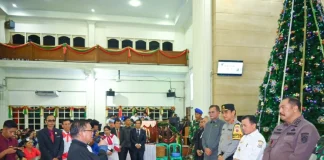 Malam Natal 2025 Aman, Polda Jambi dan Forkopimda Pantau Gereja hingga Pospam Malam Natal 2025 Aman, Polda Jambi dan Forkopimda Pantau Gereja hingga Pospam