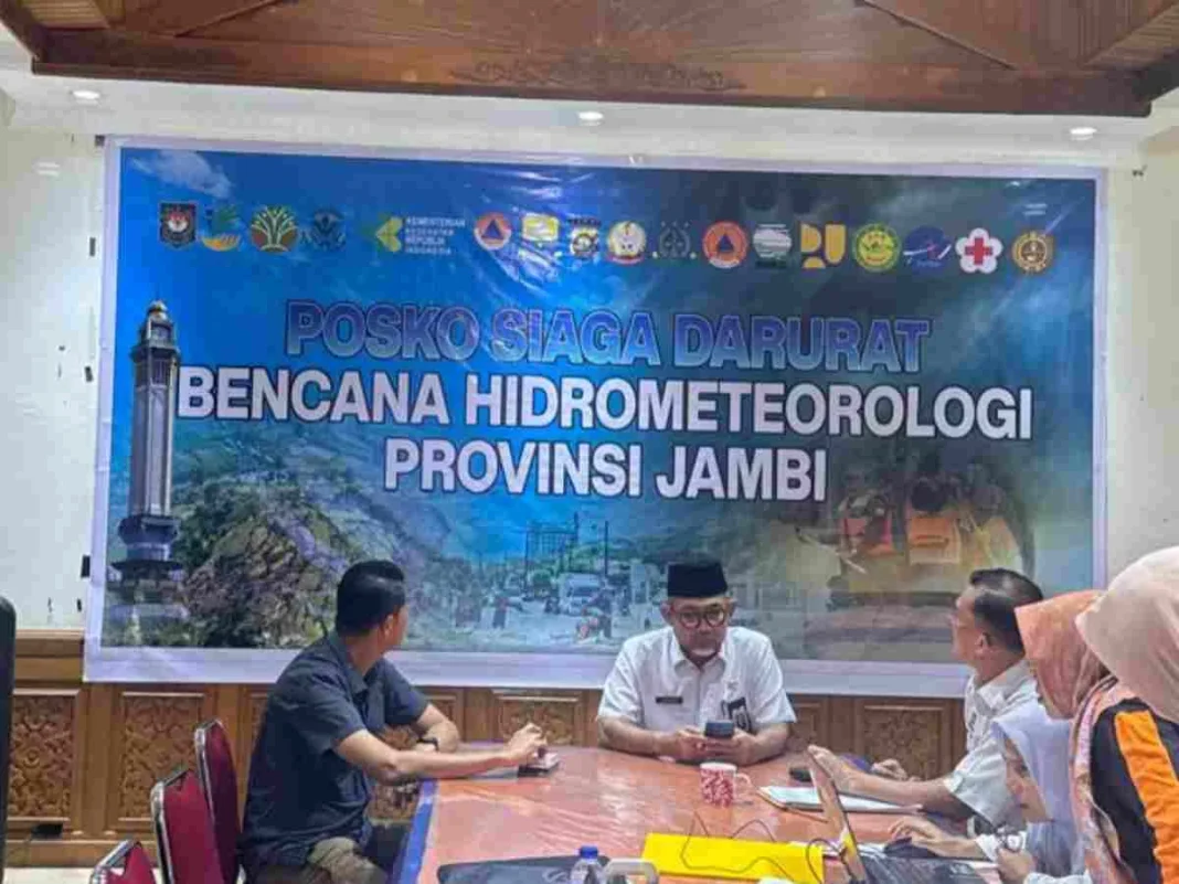 Pemprov Jambi Gelar Rapat Persiapan Kirim Bantuan untuk Korban Bencana di Aceh, Sumatera Barat dan Sumatera Utara