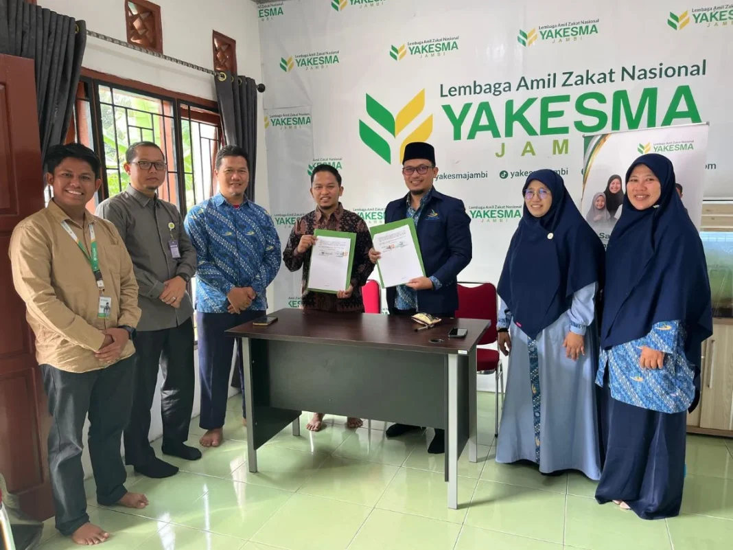 Perluas Kebermanfaatan, Yakesma Jambi dan JSIT Wilayah Jambi Resmi Jalin Kerja Sama