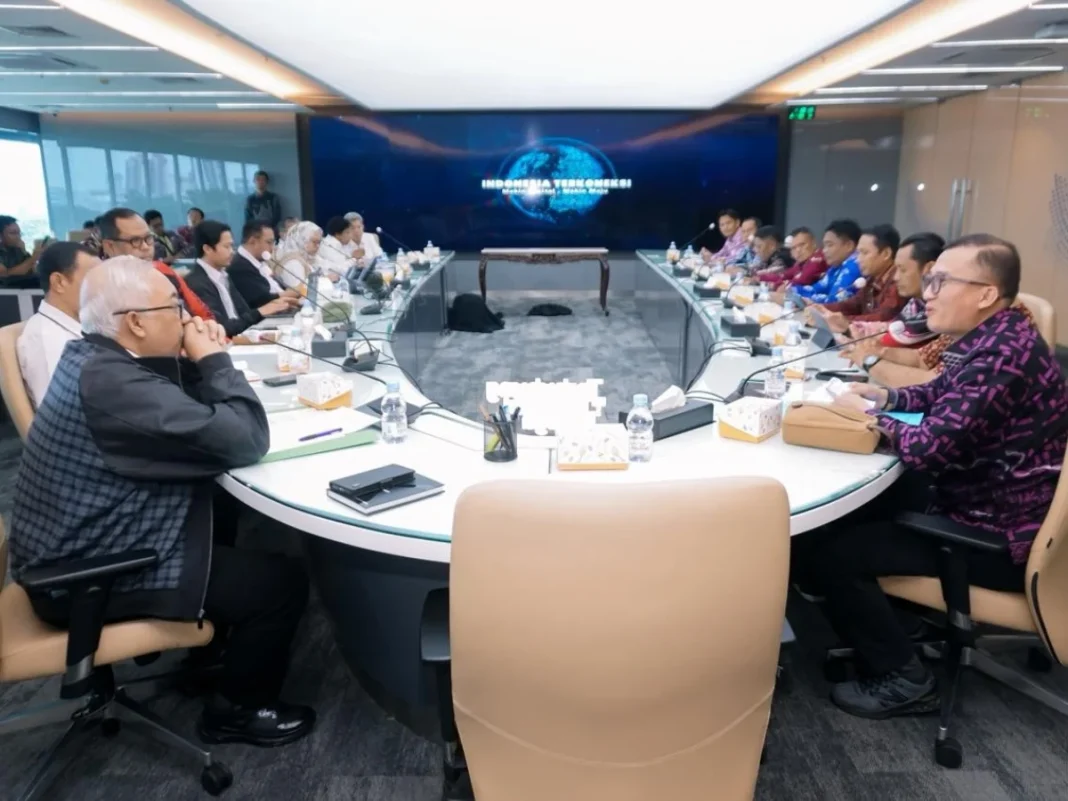 Kadis Kominfo Provinsi Jambi Pimpin Rombongan Diskominfo Kabupaten/Kota Audiensi ke Komdigi RI