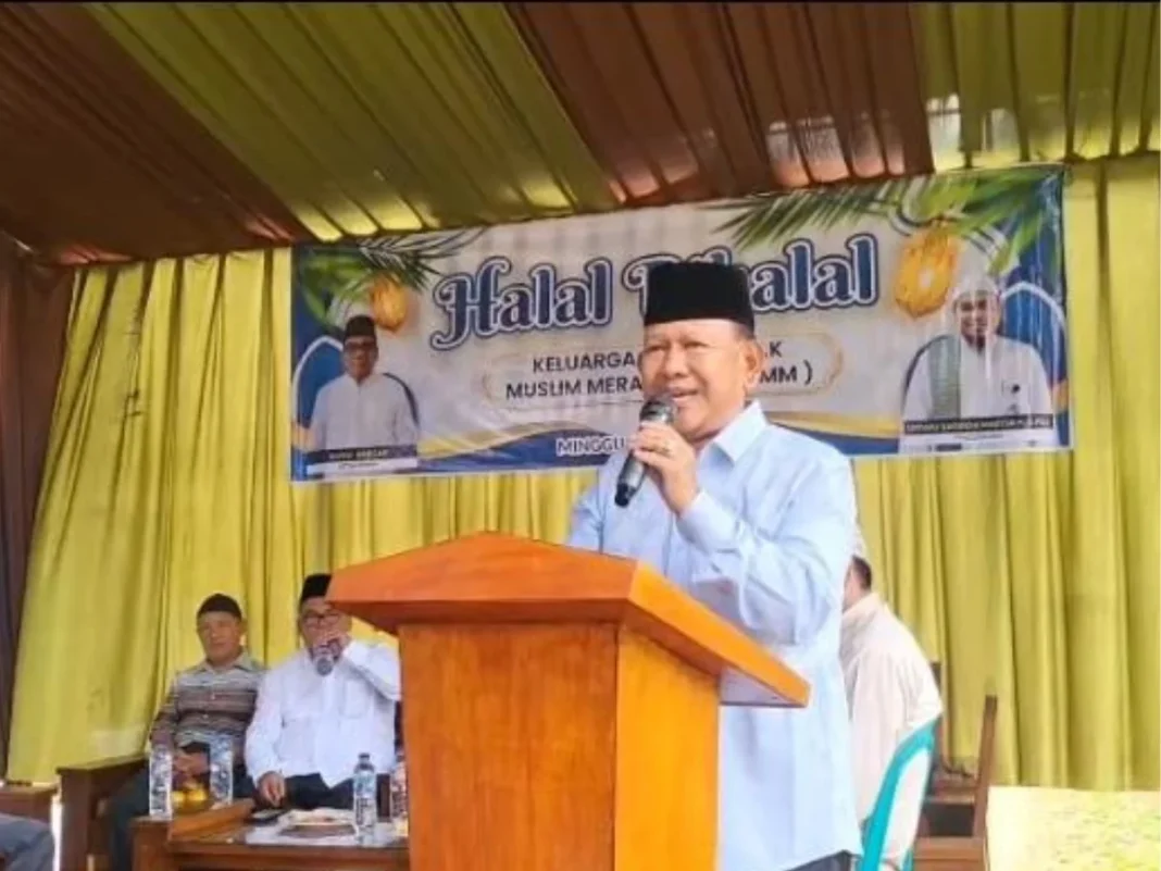 Bupati dan Wabup Hadiri Halalbihalal KBBM Merangin, Ingatkan Pentingnya Kebersihan Lingkungan
