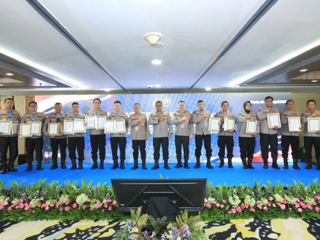 Bidhumas Polda Jambi Borong Dua Penghargaan pada Rakernis Humas Polri 2026