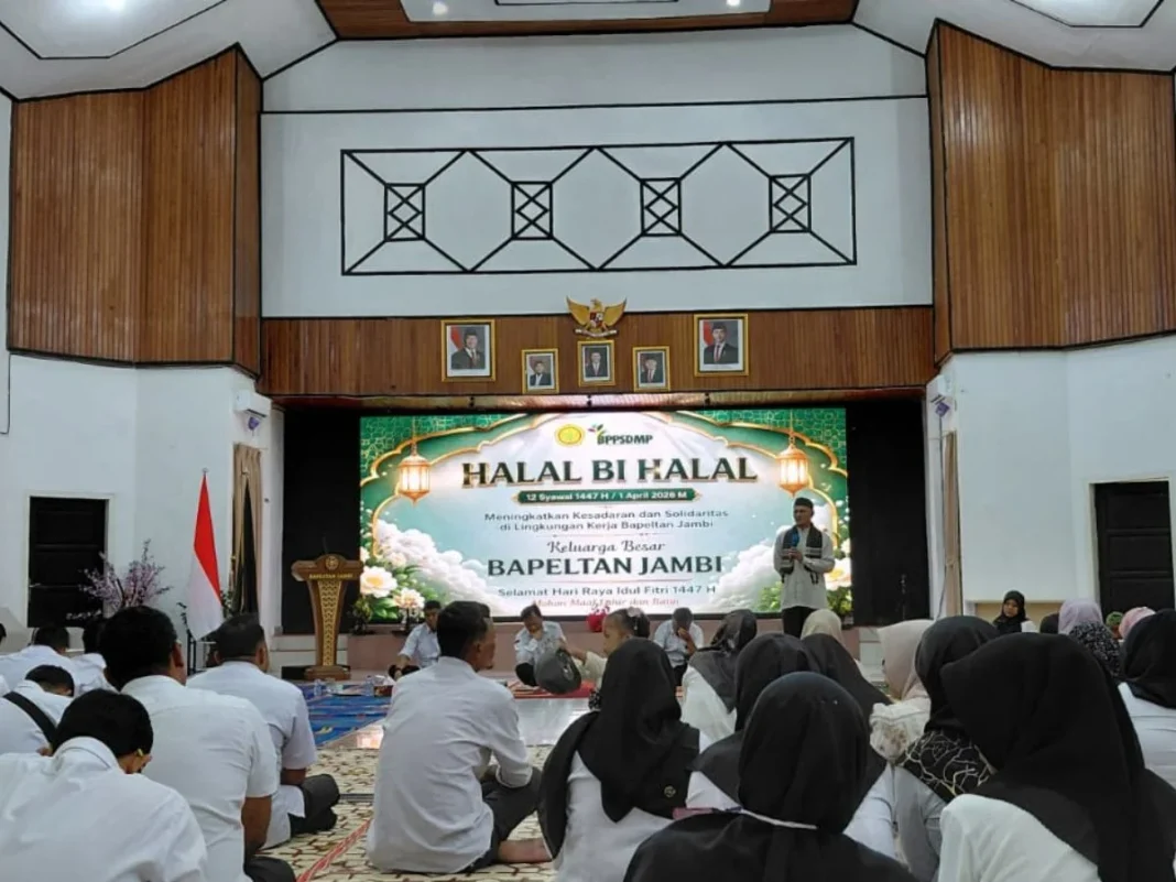 Bapeltan Jambi Gelar Halalbihalal 1447 H, Meningkatkan Kesadaran dan Solidaritas di Lingkungan Bapeltan Jambi.